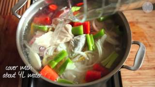 How to Make White Fish Stock [upl. by Allebara]