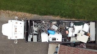 Scrap Metal Recycling Motherload  Dumpster Diving [upl. by Florrie717]