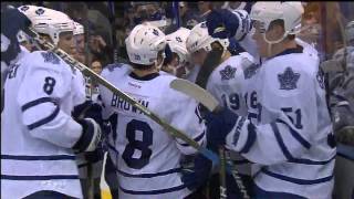 Tim Connolly Scores in OT  Leafs  Oilers  02152012 [upl. by Ihskaneem726]