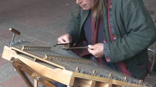 Amazing Hammered Dulcimer Player in Central Park NYC [upl. by Enialahs]