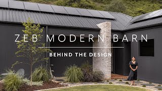 Inside the Exquisite Modern Barnhouse of ZEB House  Behind The Design House Tour [upl. by Aterg]