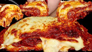 ASMR CHEESE BOMB LASAGNA 치즈폭탄 라자냐 BIG BITE MUKBANG EATING SOUND [upl. by Gautea]