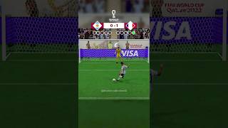 🇦🇷 Argentina vs 🇫🇷 France Penalty shootout fifaworldcup qatar 2022 Final ⚽️🏆 [upl. by Amoreta]