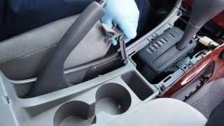 How to Change Automatic Gear Shifter Light Bulb on 20032008 Toyota Corolla [upl. by Hardwick689]