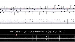 Frere Jacques  Guitar Tutorial Fingerstyle [upl. by Scandura]