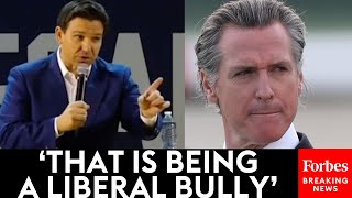 BREAKING NEWS DeSantis Hammers Newsom For Special Olympics Accusation At Fox News Debate [upl. by Hnad]