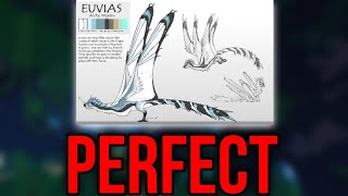 My Thoughts on Euvias Redesign  Lazy KOS  Creatures Of Sonaria [upl. by Palma]