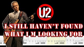 U2  I Still Havent Found What Im Looking For Bass Tabs By ChamisBass [upl. by Leventhal]