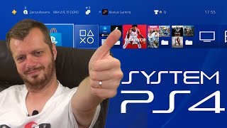 Menu w PlayStation 4PRO dla początkujących [upl. by Omlesna890]