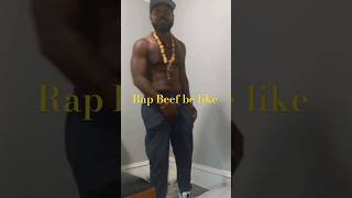 How Rappers Beef on socialmedia  comedy funny hiphop share batonrouge [upl. by Kirchner278]