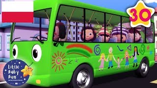 Koła autobusu kręcą się cz 3  30 Minut Piosenek dla Dzieci  Little Baby Bum po Polsku [upl. by Goldie]