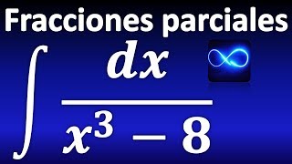 279 Integración mediante fracciones parciales Funciones racionales [upl. by Amersham]