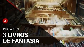 3 LIVROS DE FANTASIA Mistborn O Nome do Vento e O Livro do Cemitério [upl. by Juditha]