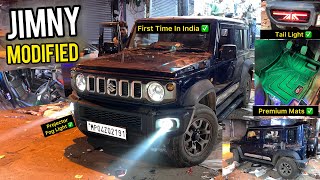 Suzuki Jimny Modification With Aftermarket Accessories 🔥 Jimny Modified [upl. by Ruscio688]