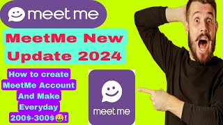 MeetMe New Update 2024  50M Traffic Account 100 Live Without Any Face verify Make Everyday 🤑🤑 [upl. by Havstad570]