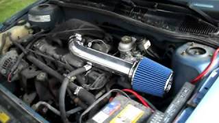 99 Cavalier Thrush Muffler Spectre Ram Air Intake [upl. by Frasco]