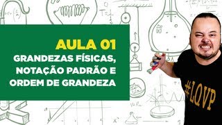 Física Total  Aula 01  Grandezas Físicas Notação Padrão e Ordem de Grandeza [upl. by Glovsky]