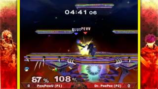 Kings of Cali  PewPewU Marth Vs PPMD Falco  Winners Semis [upl. by Humphrey191]