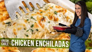 Green Chili Chicken Enchiladas [upl. by Eerak]