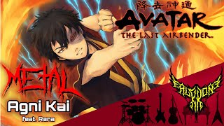 Avatar The Last Airbender  Agni Kai feat Rena 【Intense Symphonic Metal Cover】 [upl. by Annoved819]