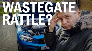 BMW WASTEGATE RATTLE HOW IT SOUNDS ANOTHER PROBLEM WITH MY CAR  4K [upl. by Najib]