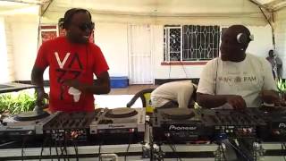 DJ Joe Mfalme and DJ Purpl Scratching on Pioneer CDJ 2000 CDJ 850 [upl. by Ateekan]