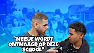 WAT IS JE NAAM JASAAN🧥  SCHOOLTOUR S1 AFL1 [upl. by Yesnel]