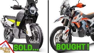 Why I Sold my Husqvarna Norden 901 and bought a KTM 890 Rally [upl. by Araldo394]