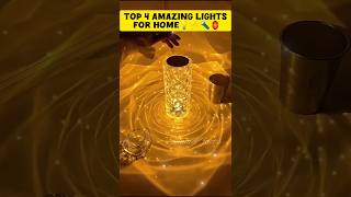 Top 4 Amazing lights for Homes🏮🔦⚡💡 Lights shorts youtubeshorts gadgets lighting telugufacts [upl. by Iover]