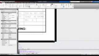 AutoCAD Title Block Insert and Scale to Fit Layout [upl. by Analla]