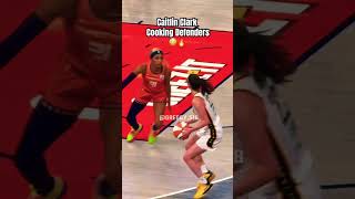 Caitlin Clark cooking various defenders caitlinclark wnba basketball [upl. by Lewanna]