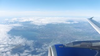 British Airways Airbus A319 ✈ Dublin to London Heathrow Airport Flight Video [upl. by Yug]