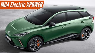 MG4 Electric XPOWER will be the the most powerful production MG ever  AUTOBICS [upl. by Nenerb]