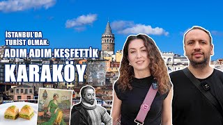 Adım Adım Karaköy  Nereler Gezilir Neler Yenir  Vlog [upl. by Eeclehc]