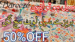 Bareeze Biggest Summer Sale Start  bareeze end of season 2024  bareeze sale today  bareeze lawn [upl. by Caron]