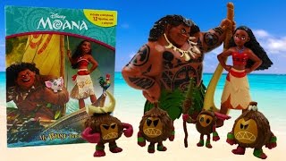 Disney Moana Movie My Busy Book Read and Review  Evies Toy House [upl. by Marcelline]