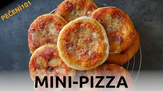 Domácí minipizza  skvělé a originální občerstvení recept [upl. by Atterbury233]