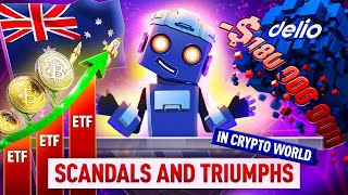 Crypto Scandals and Triumphs Delios 180M Theft amp Australias Bitcoin ETF Success [upl. by Sacttler511]