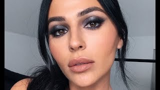 NYE MAKEUP TUTORIAL SMOKEY EYE MAKEUP  Teni Panosian [upl. by Nochur]