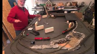 Timelapse BuildHO Train Layout 5x10Start to Finish [upl. by Dirgni]