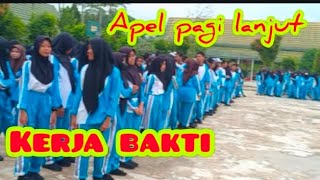 Apel pagi dilanjutkan kerja bakti masal bersihkan semua lini smkn 1 sangatta [upl. by Shawna]