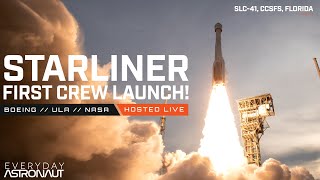 Watch The First Boeing Starliner Launch with NASA Astronauts CFT1 [upl. by Alisa]