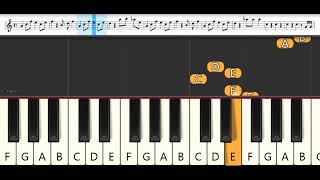 Link Click Ending 1  Fan Ka  OverThink  Melodica Pianika  Tutorial [upl. by Timothea]