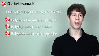 Big 3 Signs of Diabetes [upl. by Niram601]