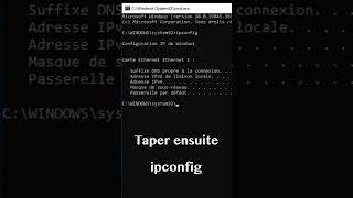 Comment trouver ladresse IP de son ordinateur  Ipconfig [upl. by Oiralednac654]