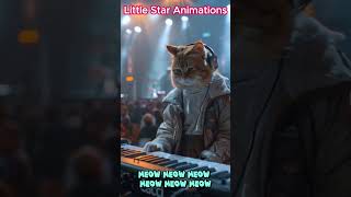 cat dance and sing youtubeshorts views smith spiderman cat catlover catdance viralvideo [upl. by Lerred]