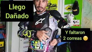 Ahora problemas con los vendedores de Amazon y el Peto Alpinestar A10 Llego Rayado y sin correas 😤 [upl. by Metzgar]