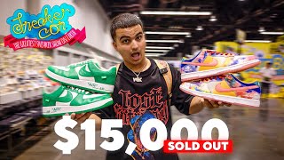 ¡GASTAMOS 15000 EN SNEAKERCON LOS ANGELES [upl. by Romo291]