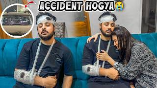 AREEB KA ACCIDENT HOGYA 😱  Ro Ro K Bura Hal Hogya 😭 [upl. by Ylla74]