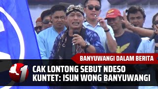 VIRAL CAK LONTONG EMOSI DAN SEBUT WONG NDESO KUNTET ISUN WONG BANYUWANGI JANGKRIK [upl. by Euseibbob382]